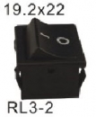 ROCKER SWITCH(ILLUMINATED)切換帶燈開關  RL3-1-A-BB-2