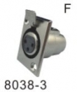 MICROPHONE CONNECTOR 麥克風接頭 8038-3