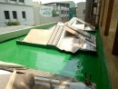 奇美醫院平台 屋頂pu 防水工程 施工前中後照片 