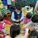 串珠學習時間-基隆市私立幼新幼兒園